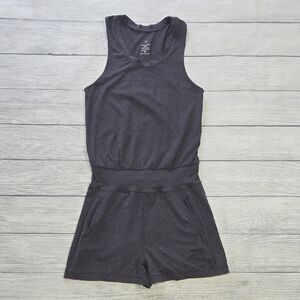 Sweaty Betty Women's Gary Sleeveless Romper Gray Size XS